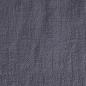 Preview: Leinen mit Baumwolle stonewashed grau